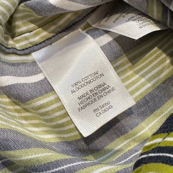Jones New York Striped Button Down - Picture 5 of 10